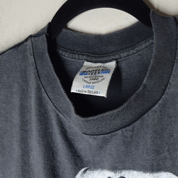 Snoop Doggy Dogg Rap Tee AOP Men's Large Modern Single Stitch Black Long Beach - Picture 3 of 6